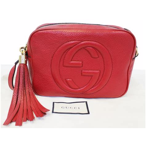 gucci soho bag colours|Gucci soho disco bag red.